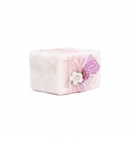 Dárkově balené marseillské mýdlo -2x 100g -růže a bambucké máslo