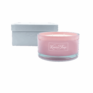 francouzská luxusní svíčka růžové svádění 660 g.