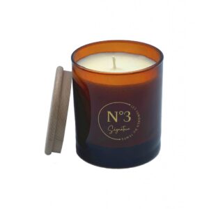 N°3 Fialové pokušení , francouzská autorská svíčka 290 g .
