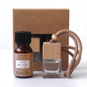 květ bavlny francouzský závěsný difuzér do auta 15 ml .